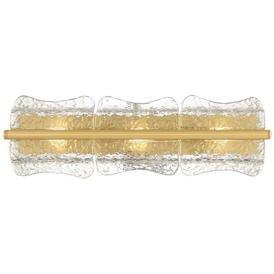 Fosterdale 3 Light 8.25 inch Aged Brass ADA Wall Sconce Wall Light
